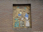 gevelsteen boerenbedrijf en wapen gem. Tubbergen